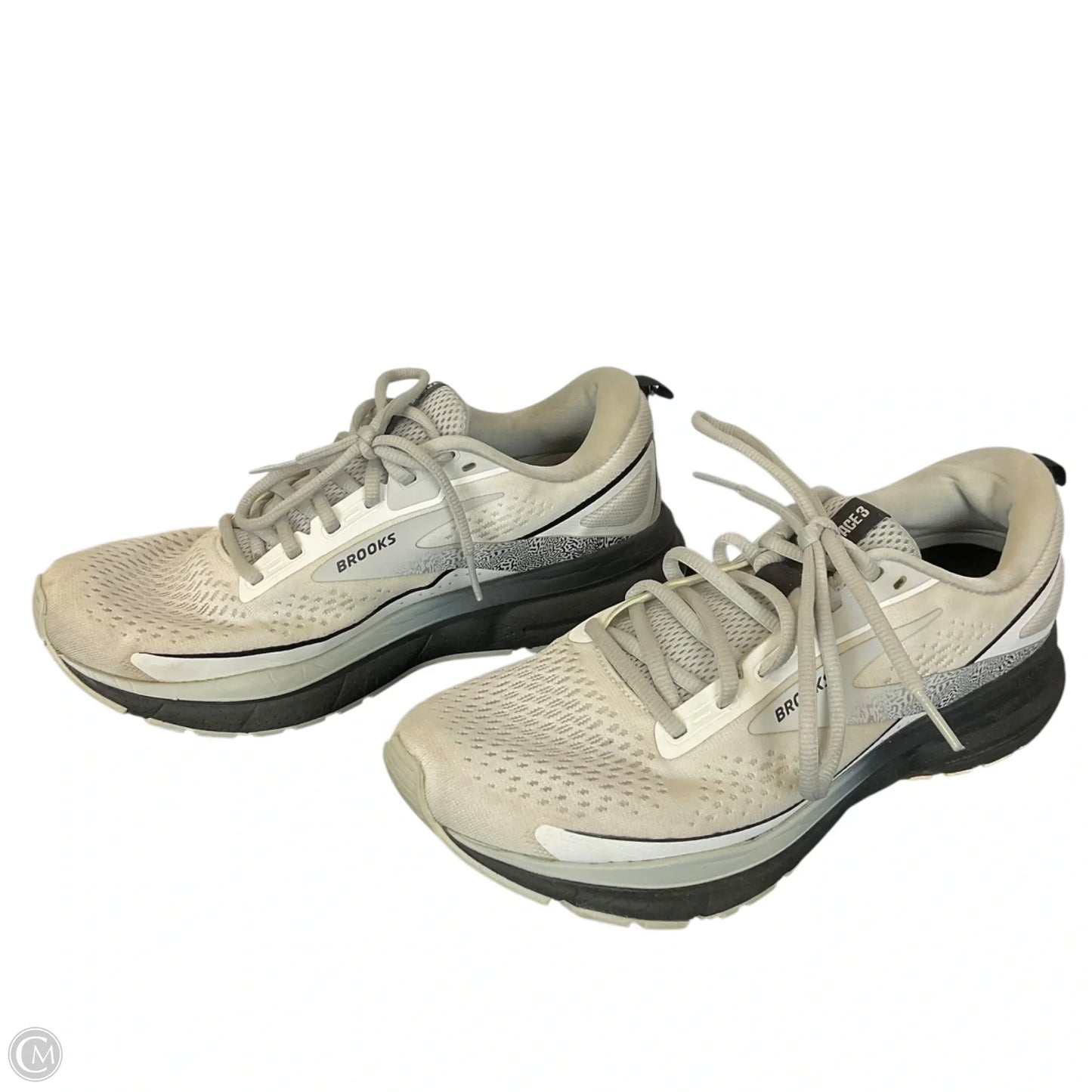Shoes Athletic By Brooks In Grey, Size: 9