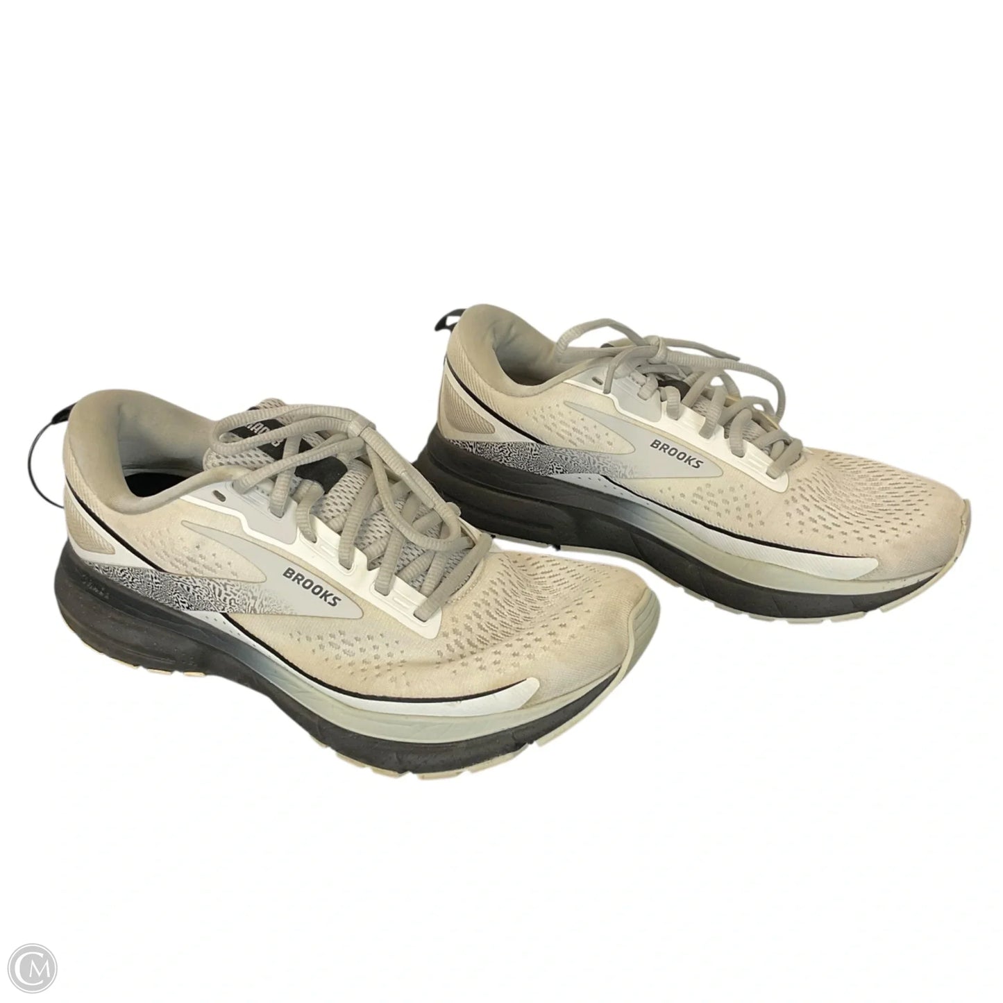 Shoes Athletic By Brooks In Grey, Size: 9