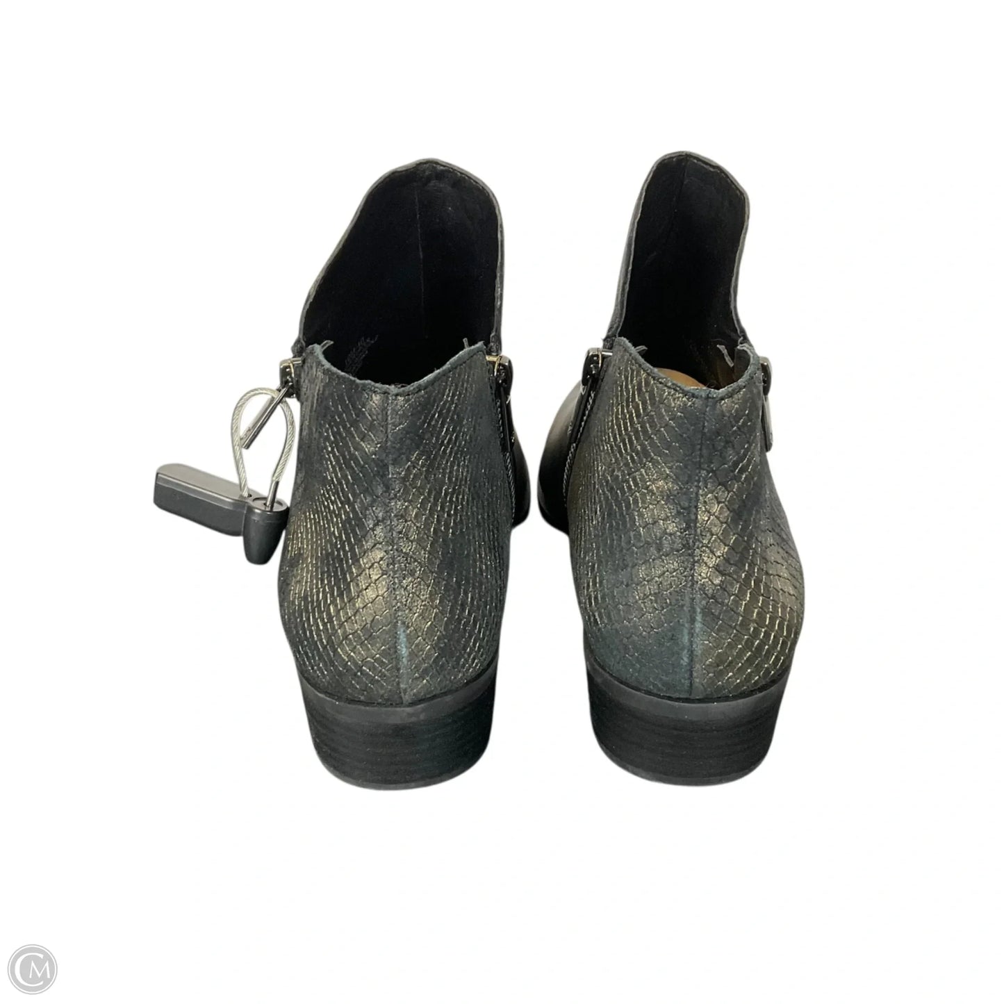 Boots Ankle Flats By Lucky Brand In Black, Size: 10