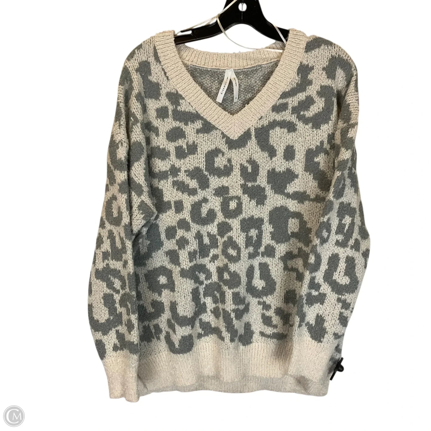 Sweater By Dreamers In Animal Print, Size: M
