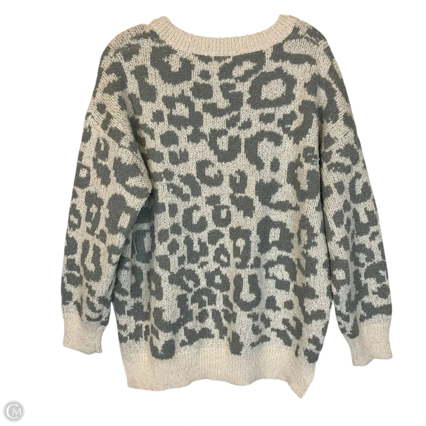 Sweater By Dreamers In Animal Print, Size: M