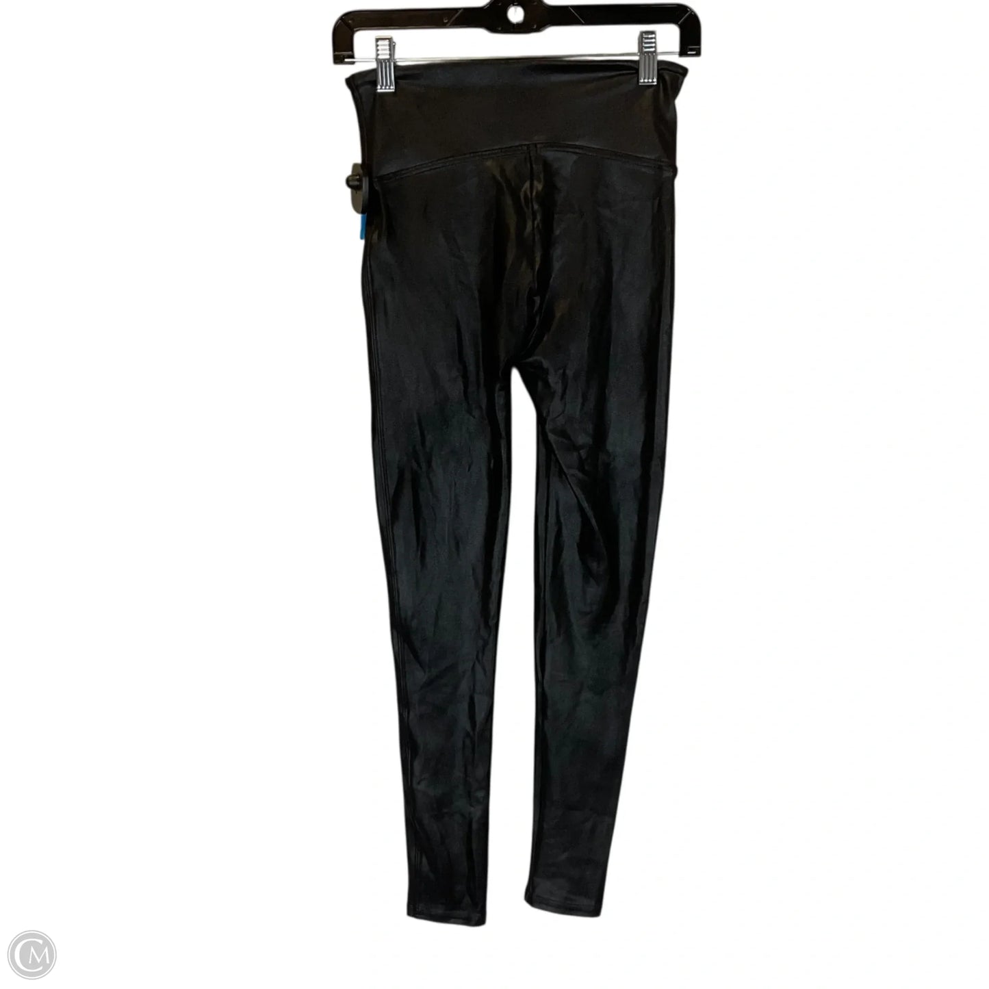 Athletic Leggings By Spanx In Black, Size: M