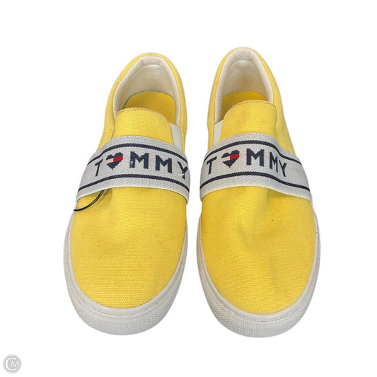 Shoes Flats By Tommy Hilfiger In Yellow, Size: 8