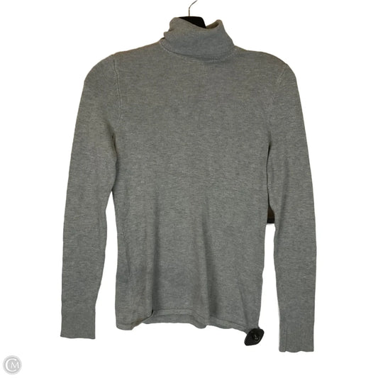 Top Long Sleeve By White House Black Market In Grey, Size: Xs