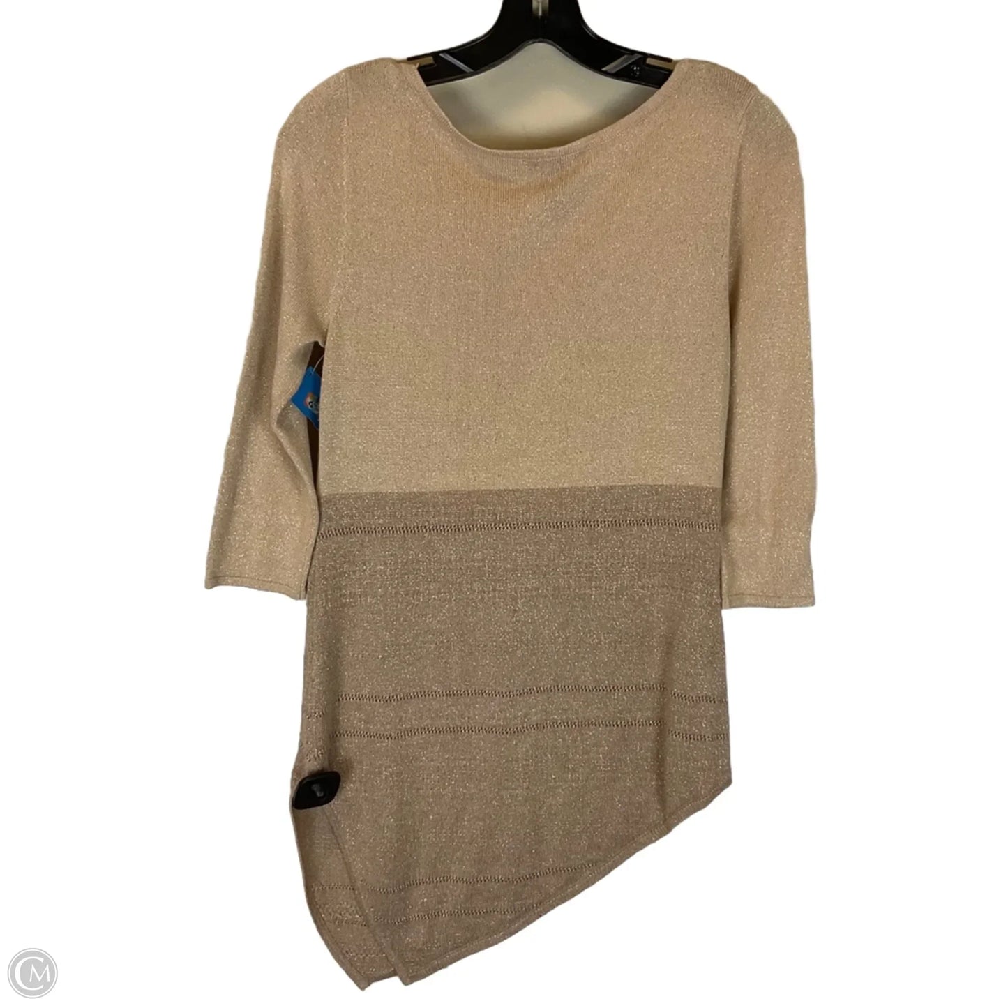 Top Long Sleeve By White House Black Market In Beige, Size: S
