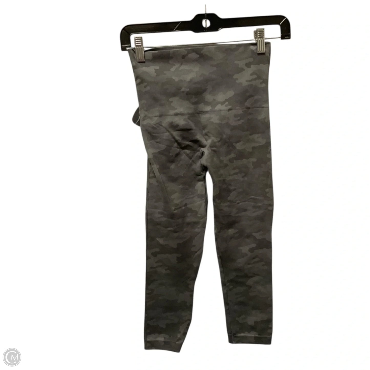 Athletic Leggings By Spanx In Green, Size: M