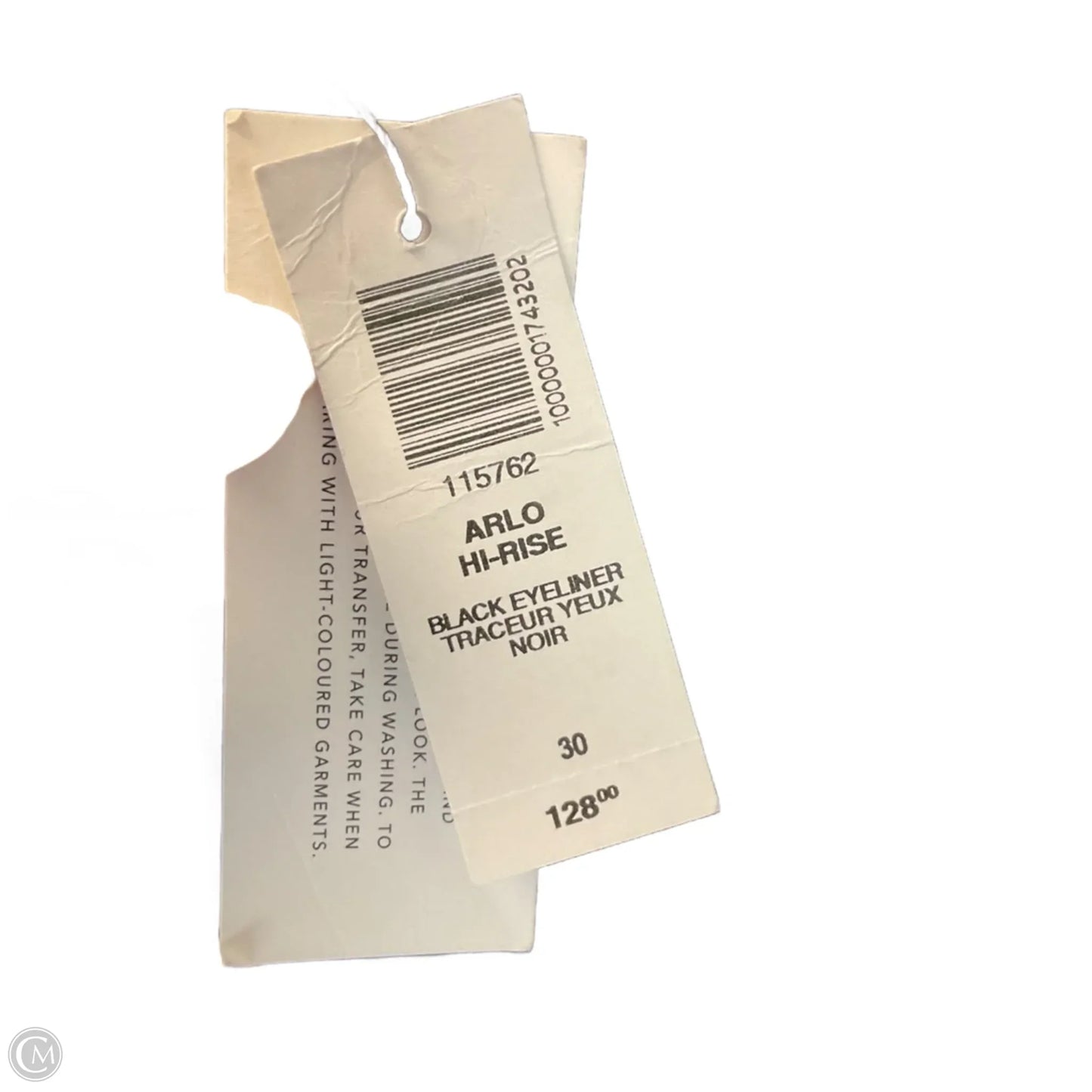 Jeans Straight By Clothes Mentor In Black Denim, Size: 10