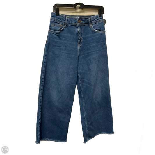 Jeans Wide Leg By Boden In Blue Denim, Size: 6