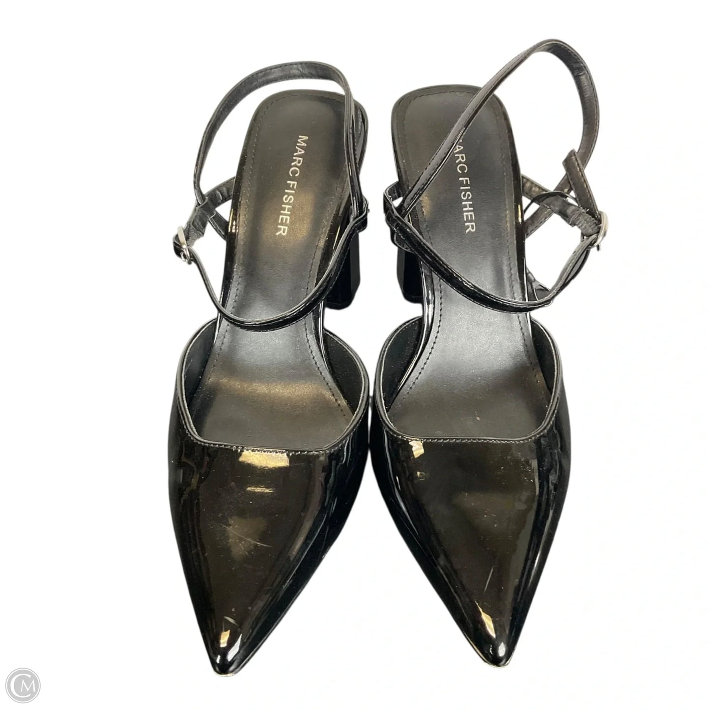 Shoes Heels Block By Marc Fisher In Black, Size: 9