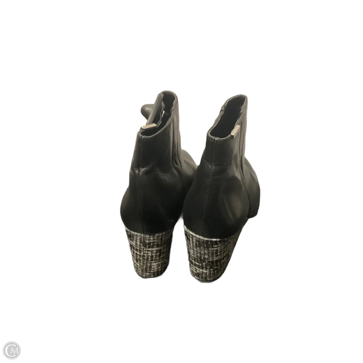 Boots Ankle Heels By Calvin Klein In Black, Size: 6.5