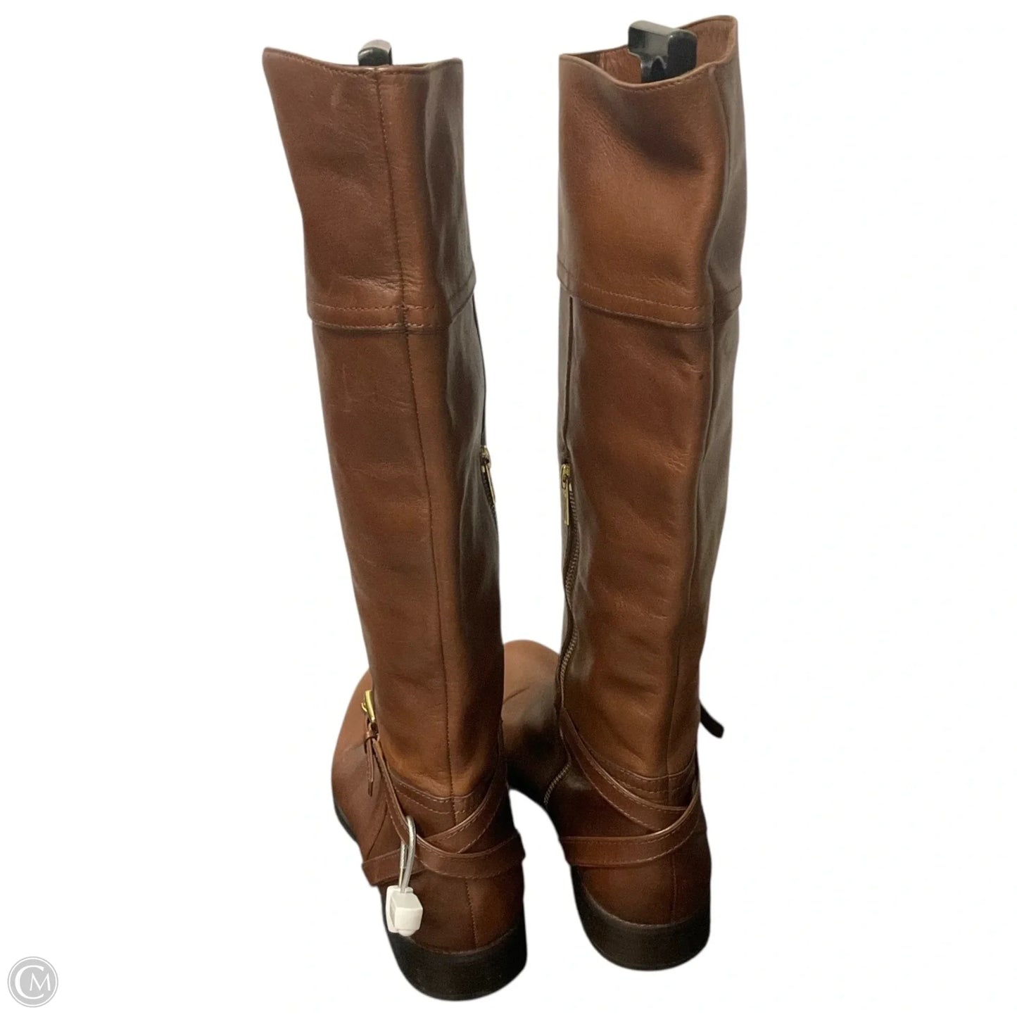 Boots Designer By Coach In Brown, Size: 11