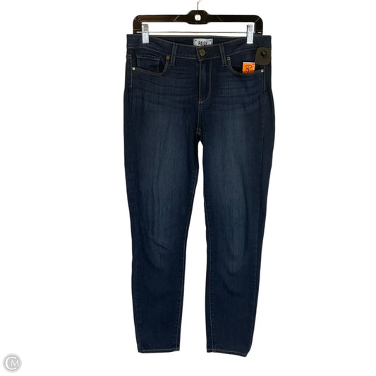 Jeans Skinny By Paige In Blue Denim, Size: 10 (30)