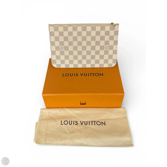 Wristlet Luxury Designer By Louis Vuitton, Size: Large