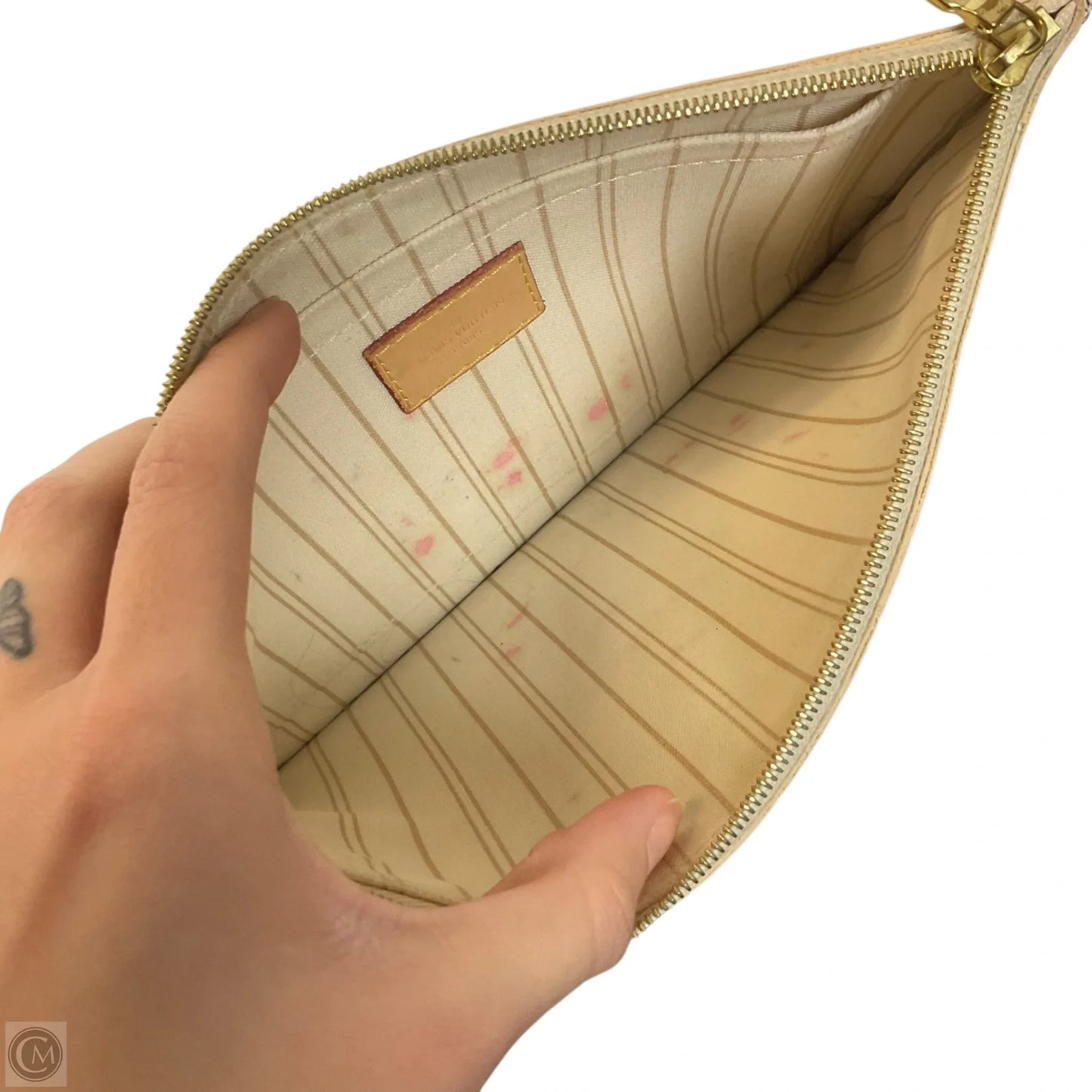 Wristlet Luxury Designer By Louis Vuitton, Size: Large