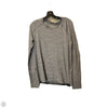 Top Long Sleeve By Lululemon In Striped Pattern, Size: S