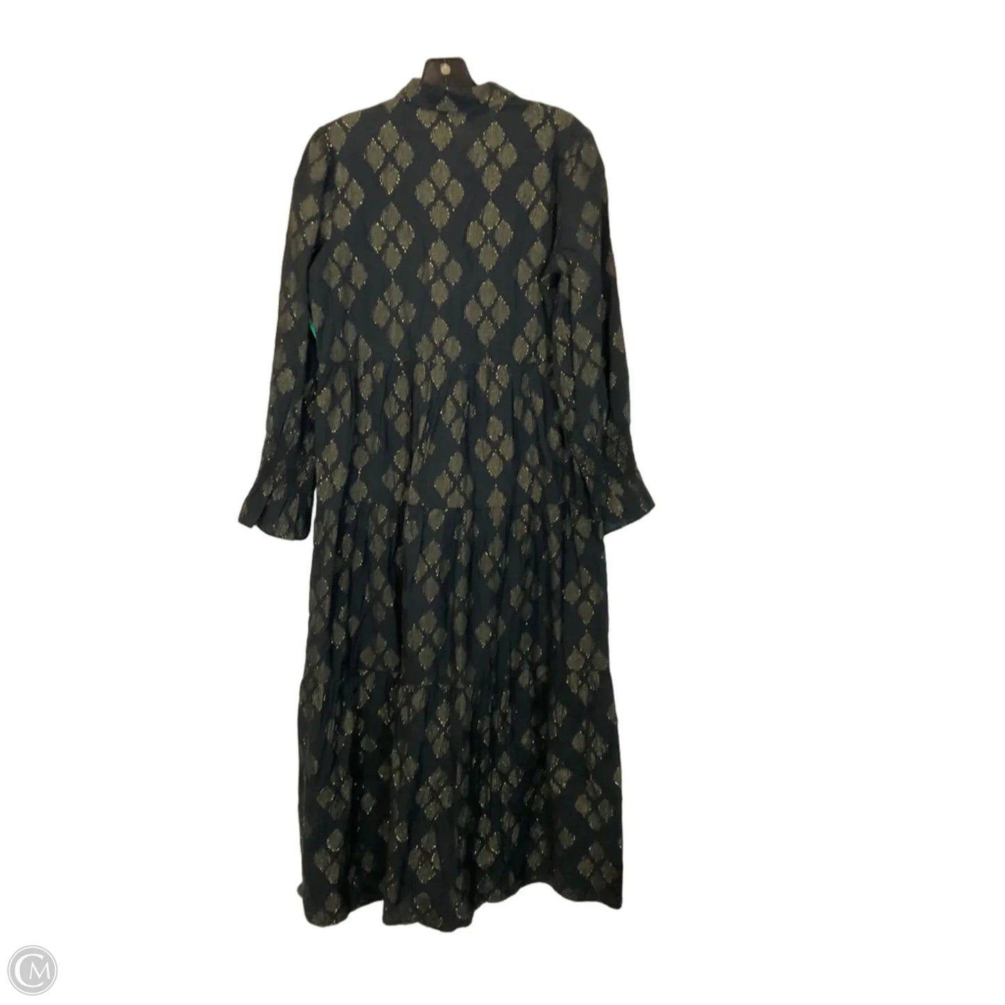 Dress Casual Maxi By Chicos In Black, Size: 6