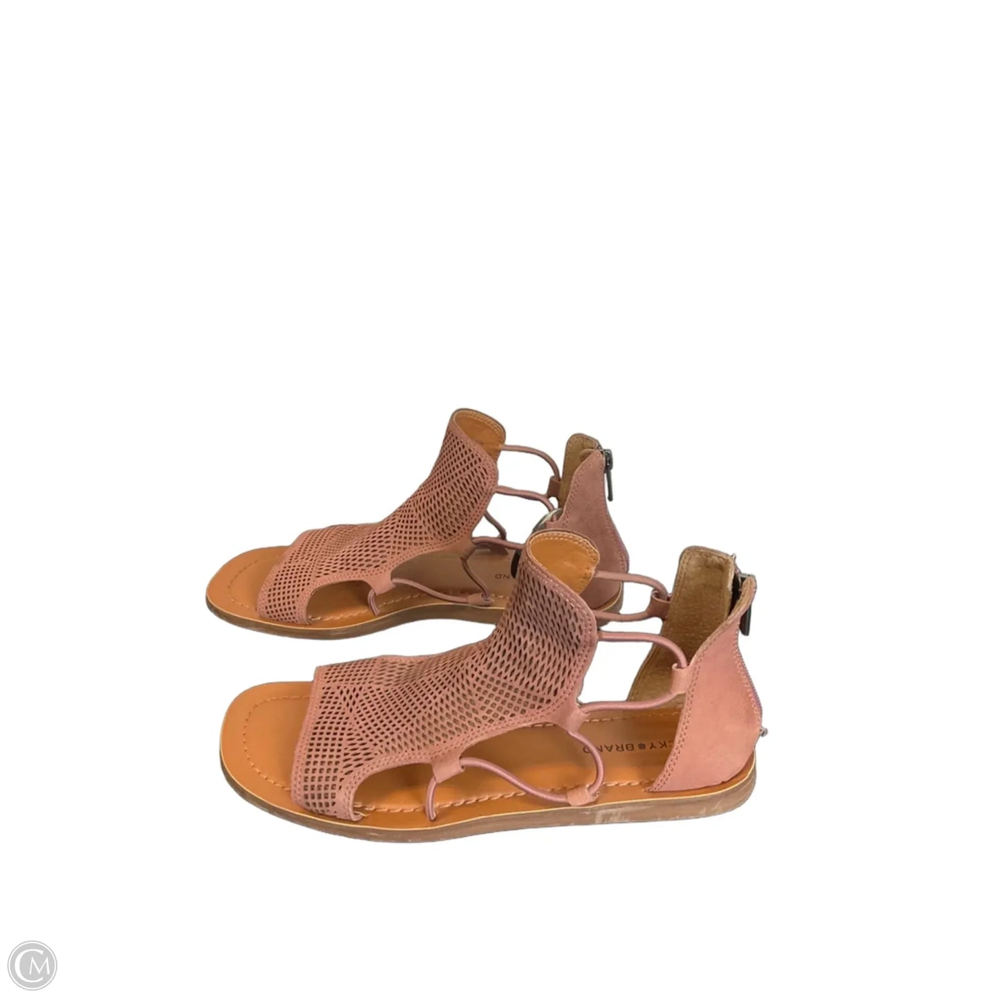 Sandals Flats By Lucky Brand In Pink, Size: 8