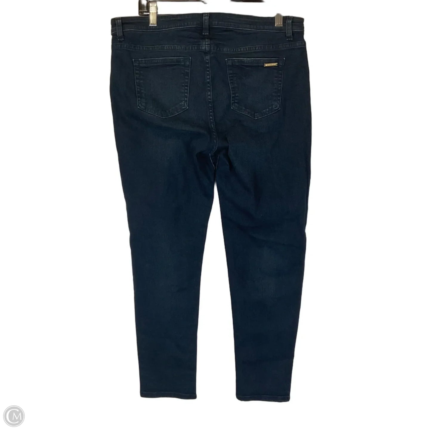 Jeans Skinny By Michael By Michael Kors In Blue Denim, Size: 14