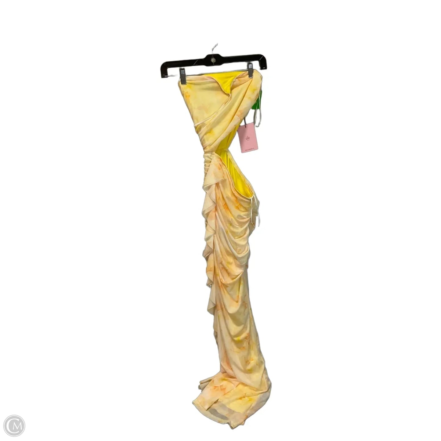 Dress Casual Maxi By Hello Molly In Yellow, Size: Xs