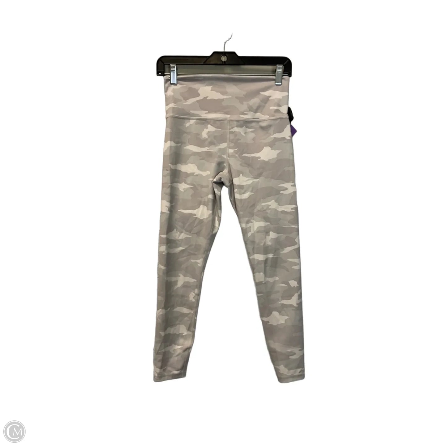 Athletic Leggings By Athleta In Cream, Size: S