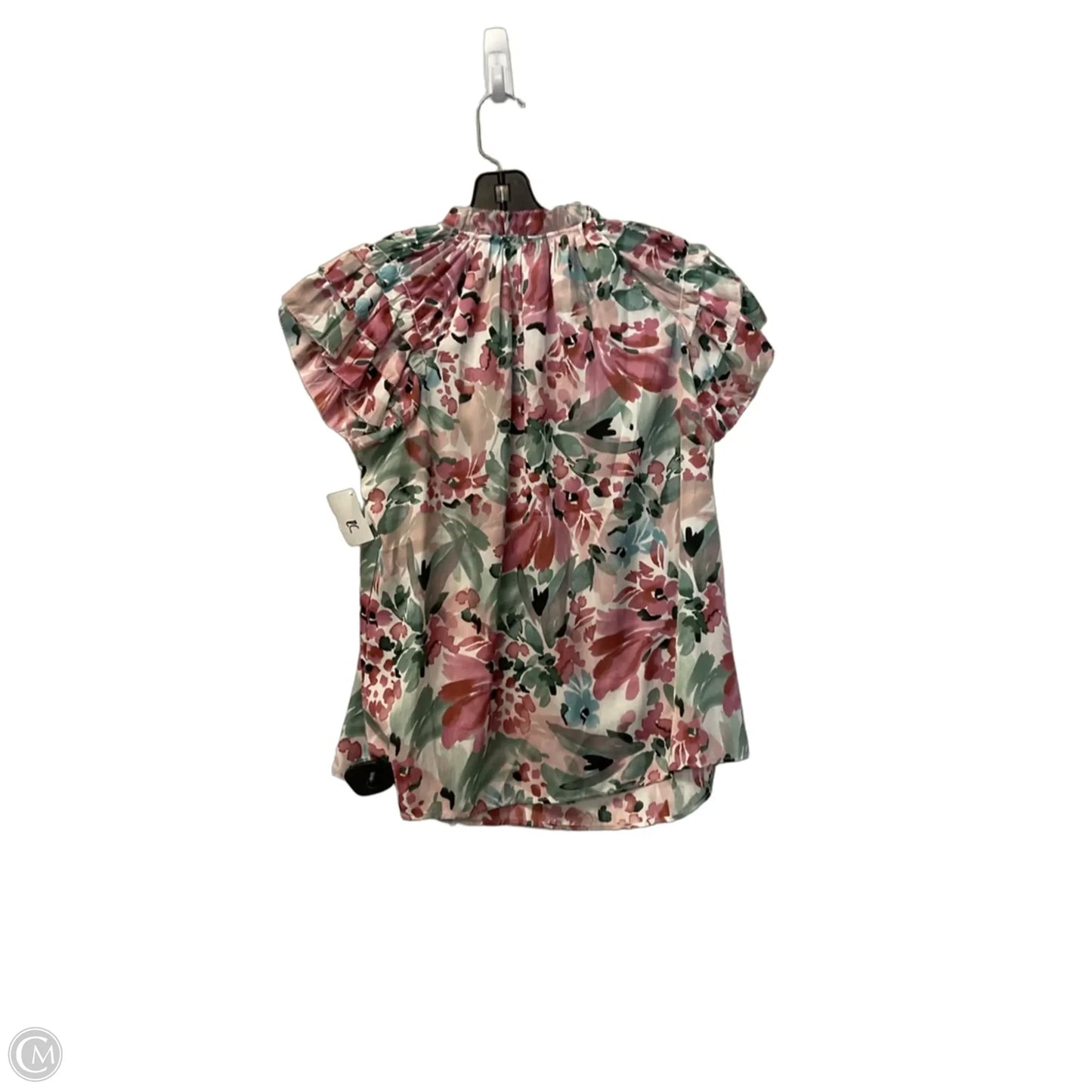 Top Sleeveless By Philosophy In Floral Print, Size: M