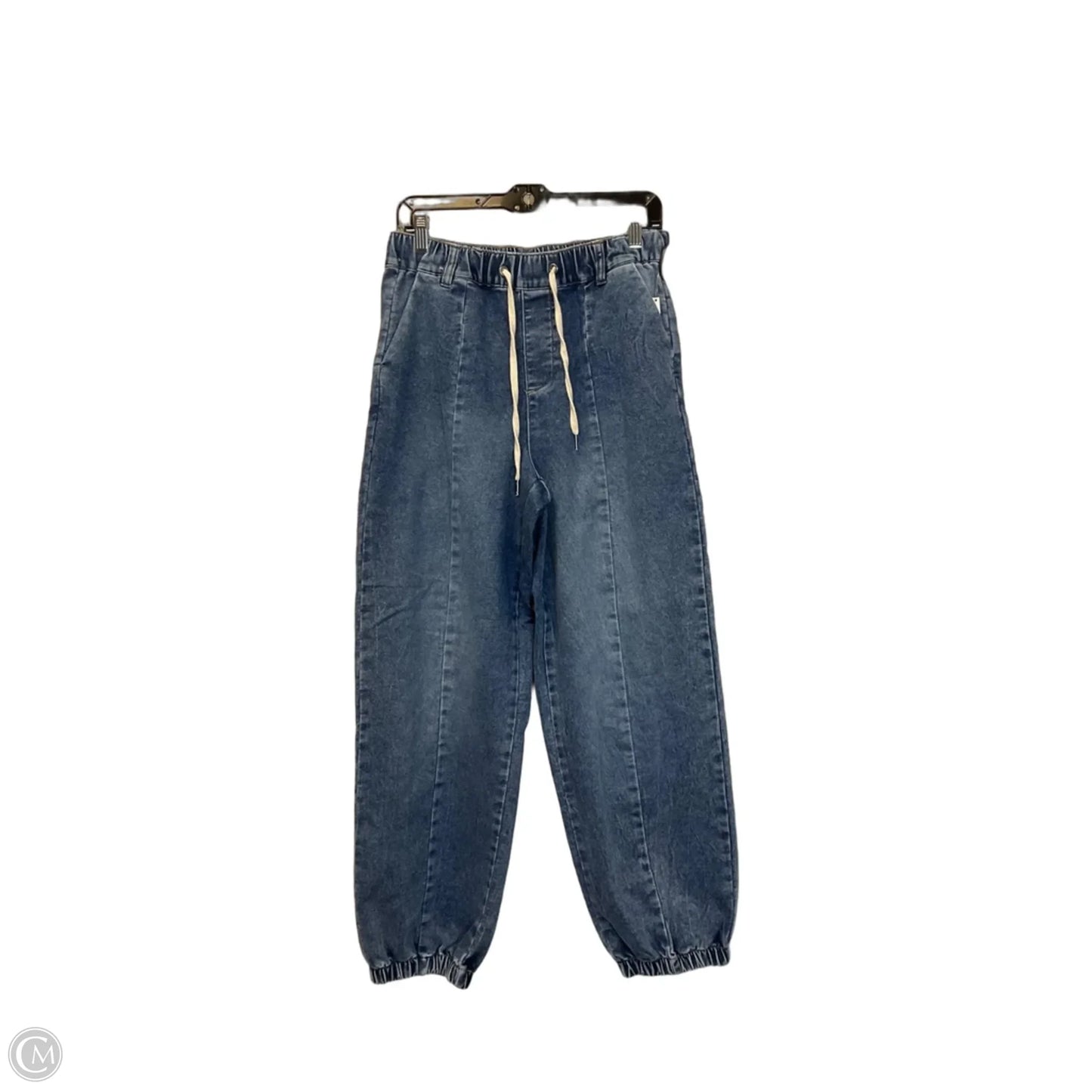 Jeans Straight By Happily Grey In Blue Denim, Size: L