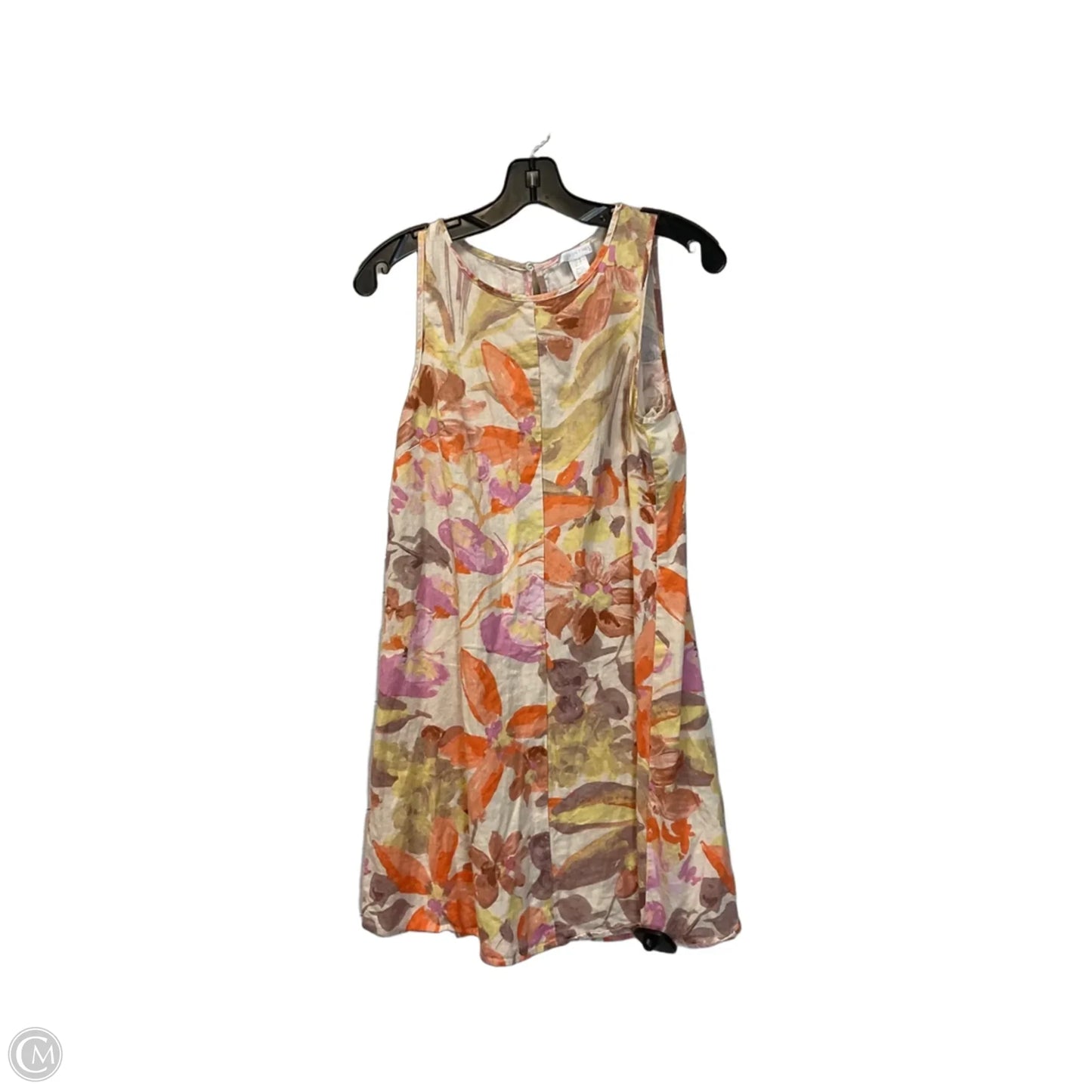 Dress Casual Short By London Times In Orange, Size: M