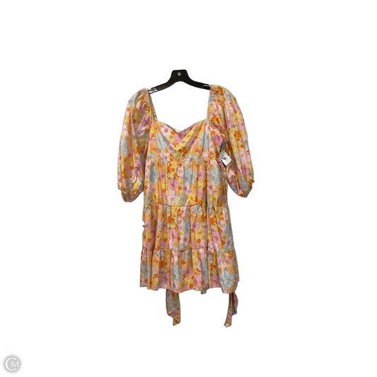 Dress Casual Short By Karlie In Floral Print, Size: M