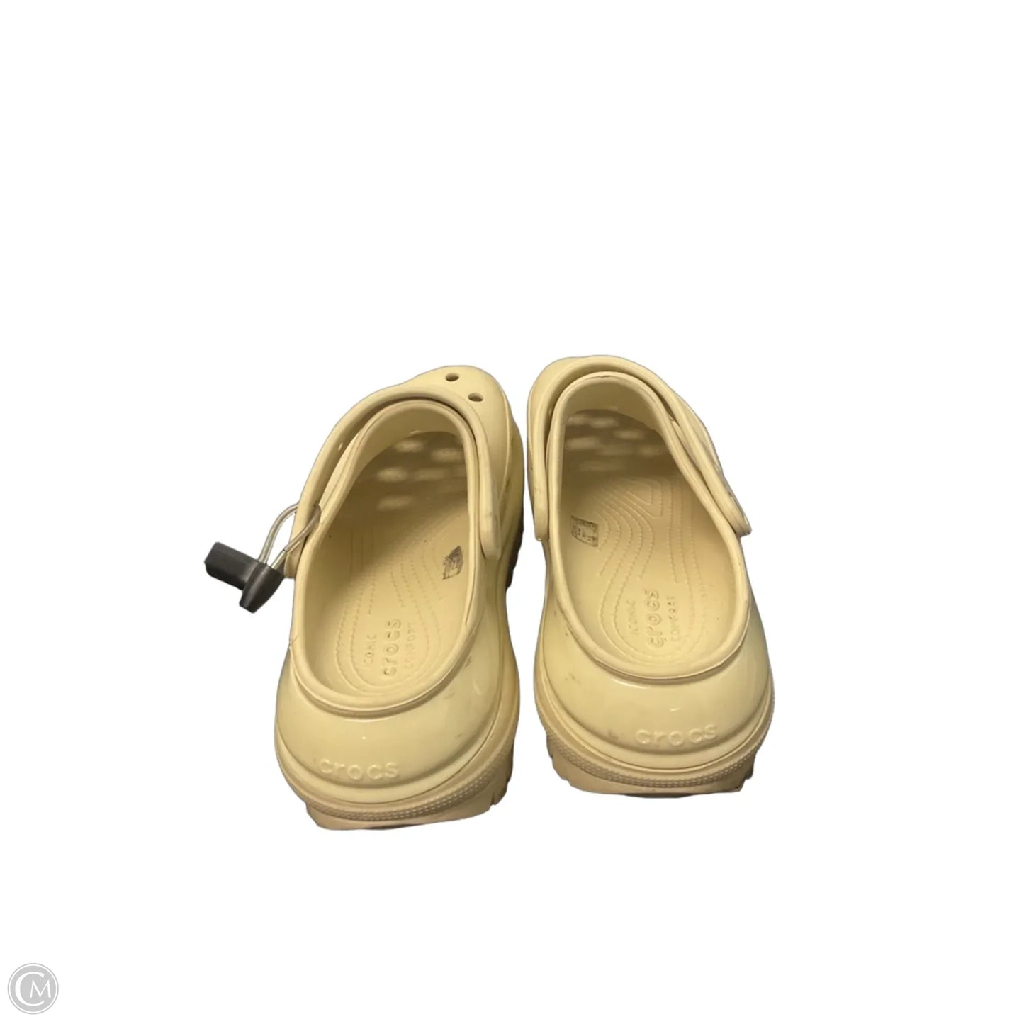 Sandals Sport By Crocs In Cream, Size: 9