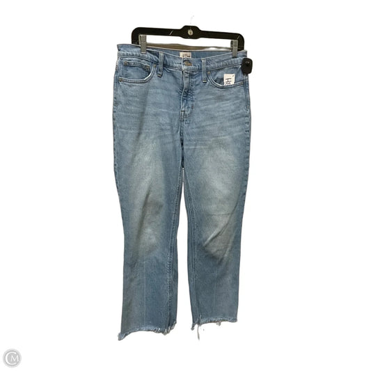 Jeans Straight By J. Crew In Blue Denim, Size: 6