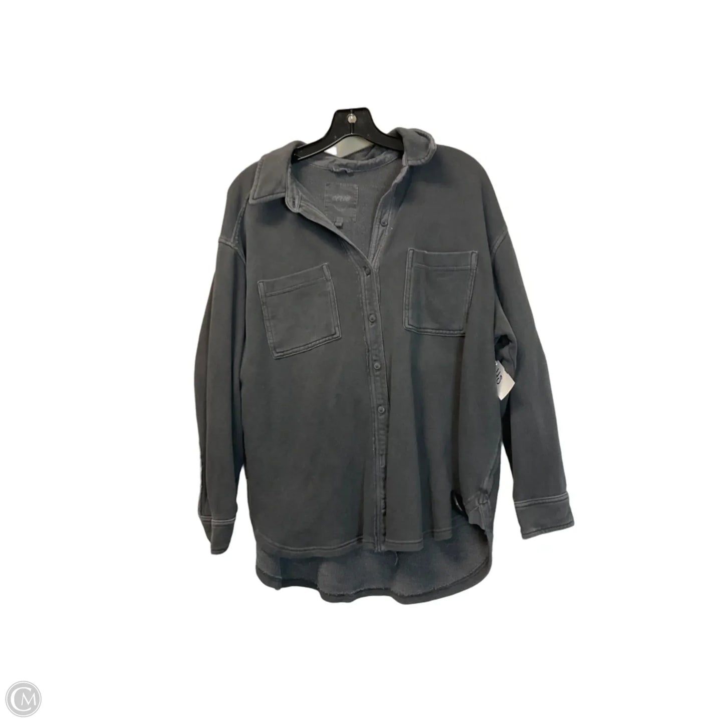 Top Long Sleeve By Aerie In Grey, Size: Xs