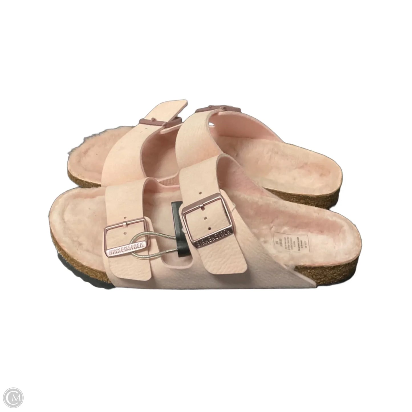 Sandals Flats By Birkenstock In Pink, Size: 9