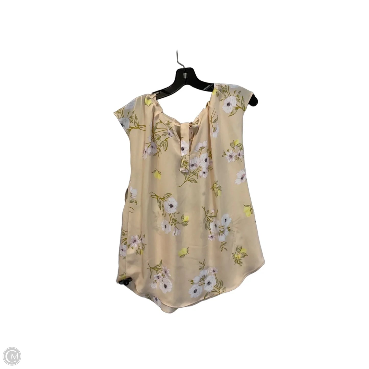 Top Short Sleeve By Lc Lauren Conrad In Peach, Size: S