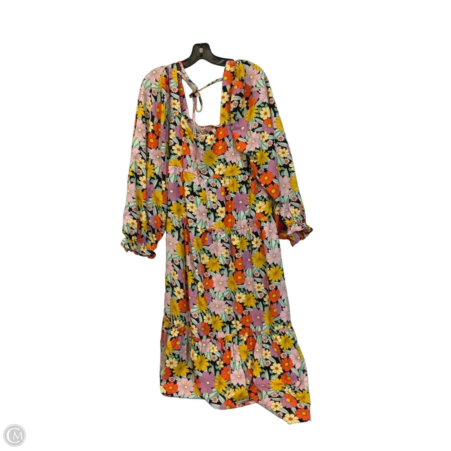 Dress Casual Maxi By Umgee In Floral Print, Size: L