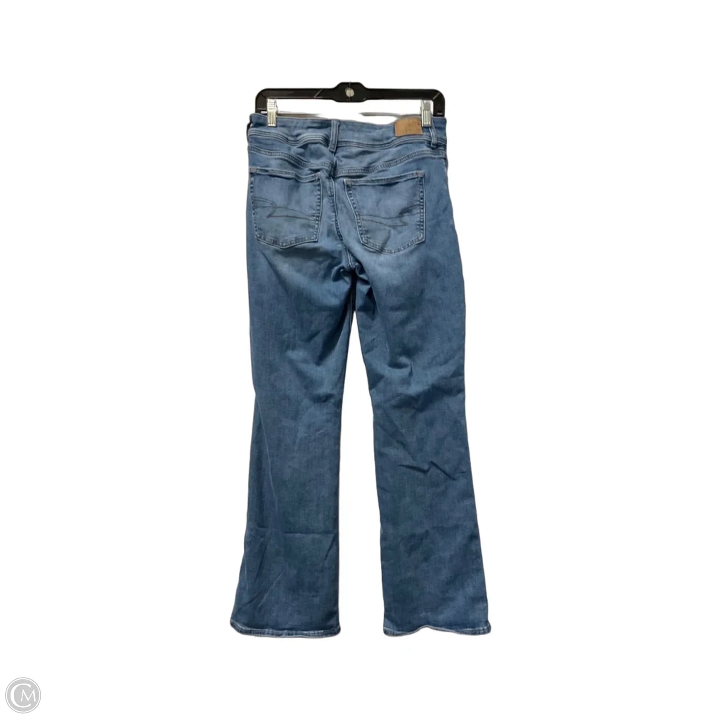 Jeans Boot Cut By American Eagle In Blue Denim, Size: 6