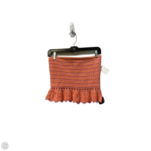 Top Sleeveless By American Eagle In Orange, Size: M