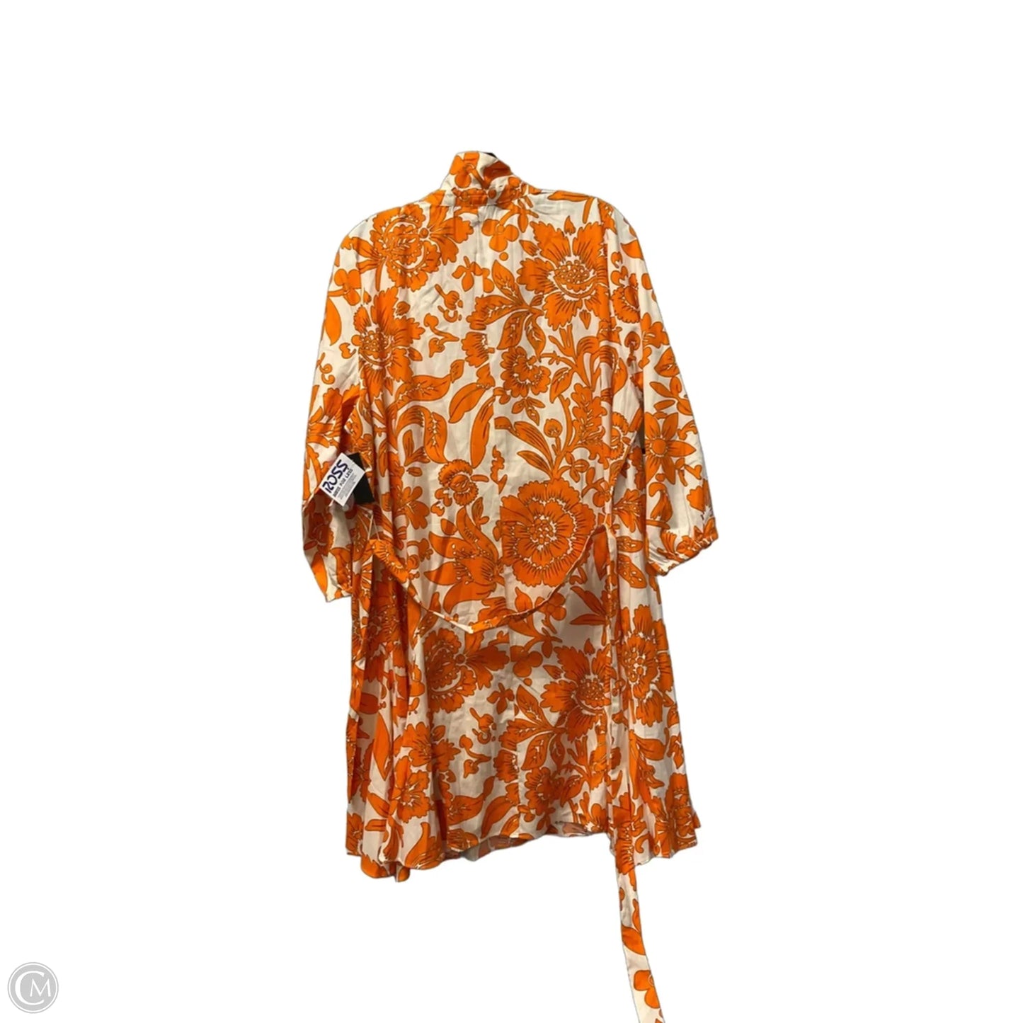 Dress Casual Short By Cynthia Steffe In Orange, Size: Xl