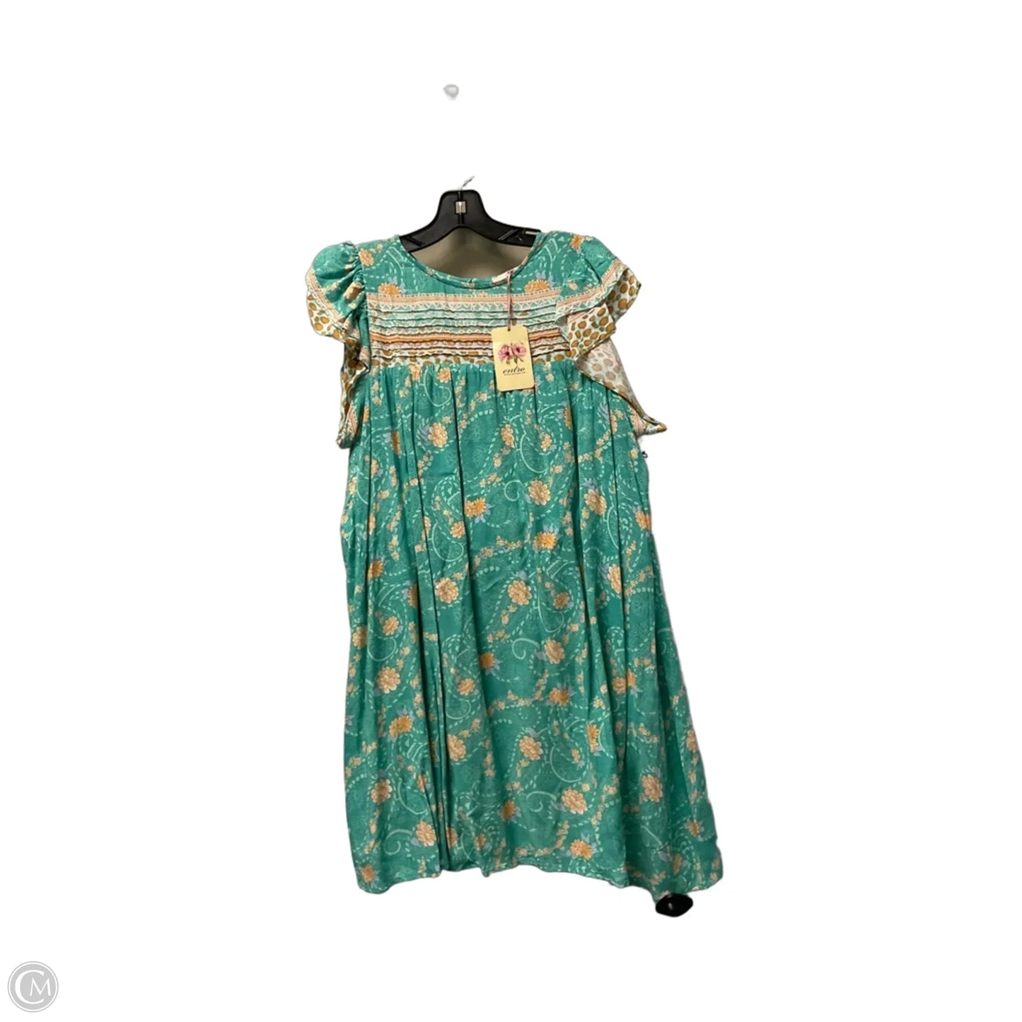 Dress Casual Short By Entro In Teal, Size: L