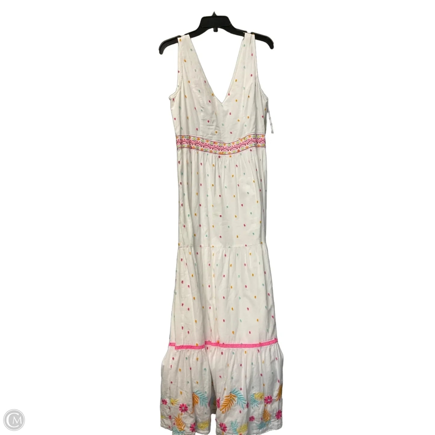 Dress Casual Maxi By Crown And Ivy In White, Size: 10