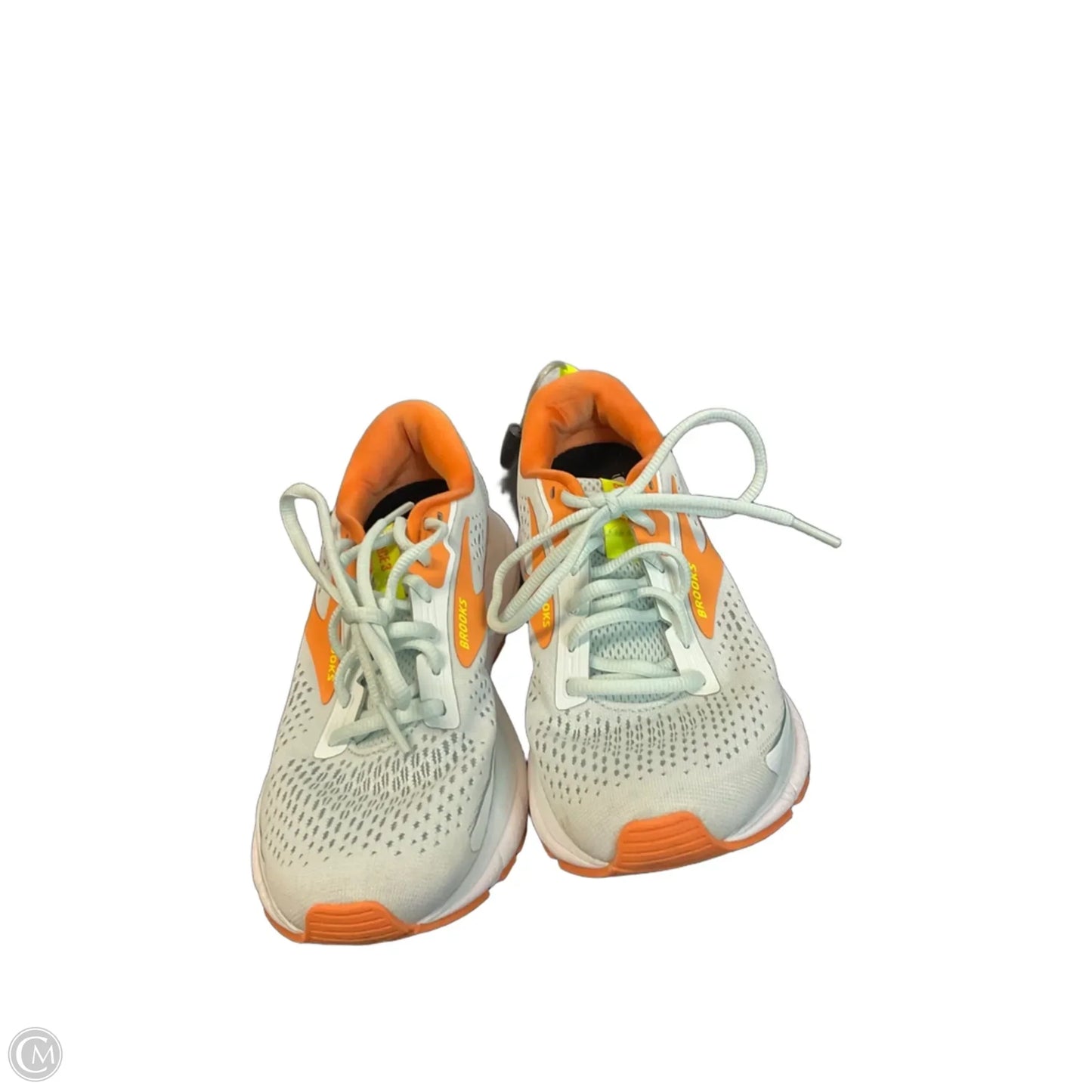 Shoes Athletic By Brooks In Blue & Orange, Size: 6.5