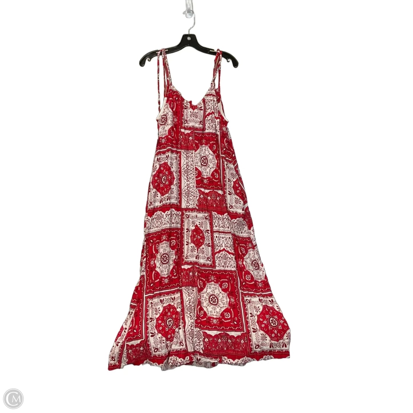 Dress Casual Maxi By Lane Bryant In Red, Size: 14