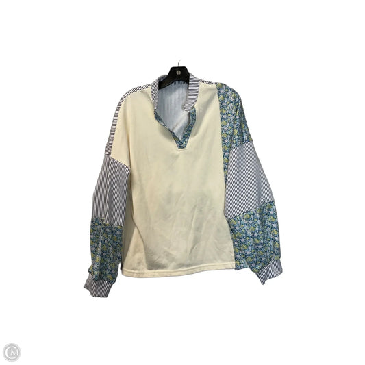 Top Long Sleeve By Clothes Mentor In Multi-colored, Size: L