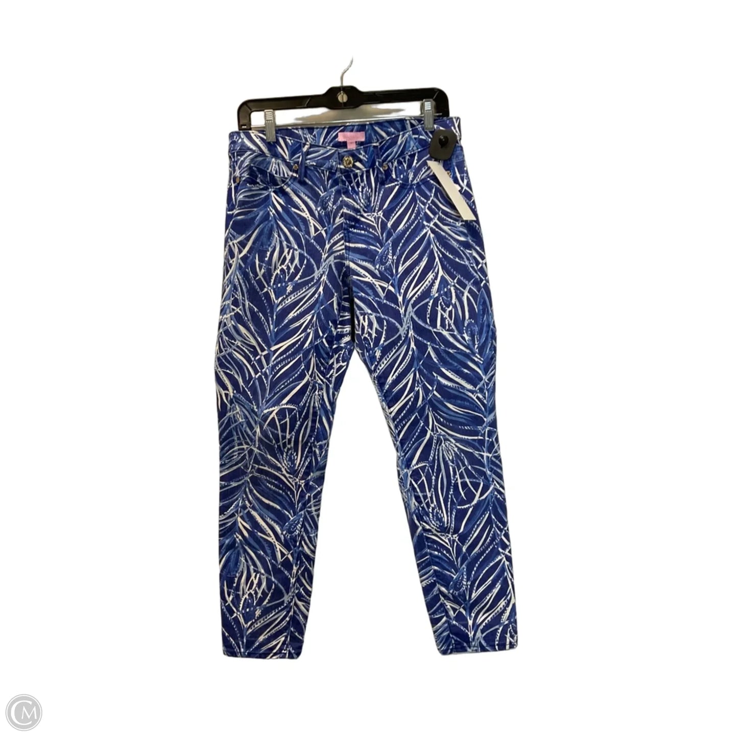 Pants Designer By Lilly Pulitzer In Blue, Size: 10