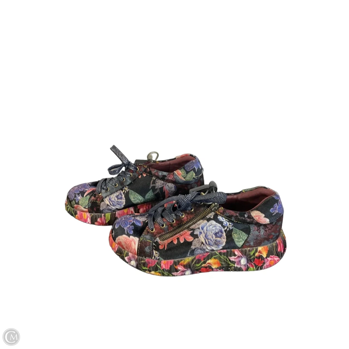 Shoes Sneakers By Spring Step In Floral Print, Size: 10