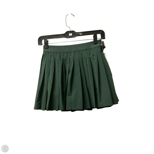 Athletic Skort By Lululemon In Green, Size: 4