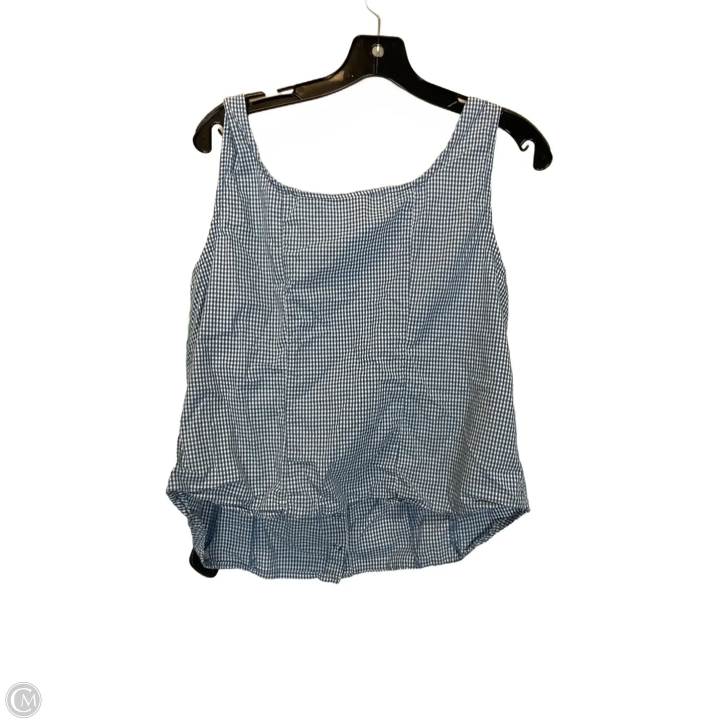 Top Sleeveless By Faded Glory In Blue, Size: Xl