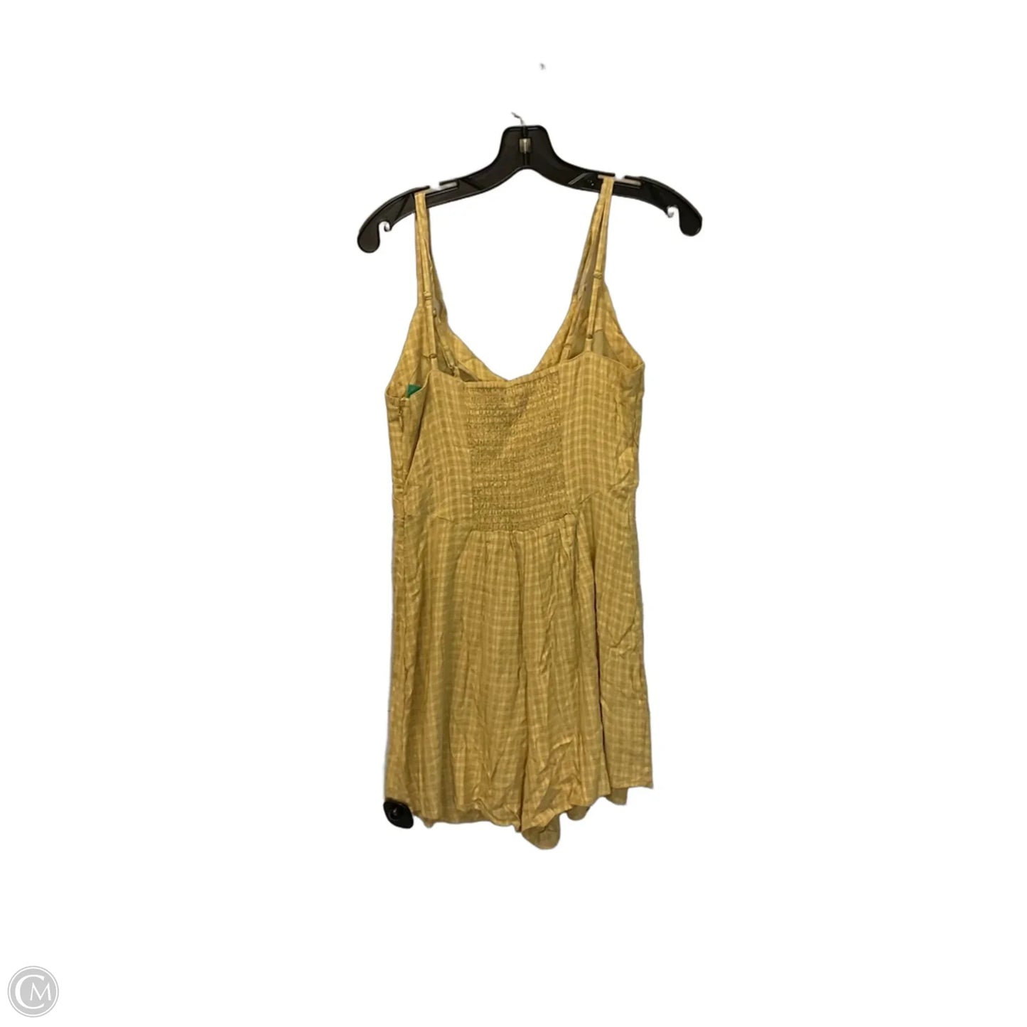 Dress Casual Short By Clothes Mentor In Yellow, Size: Xxsp