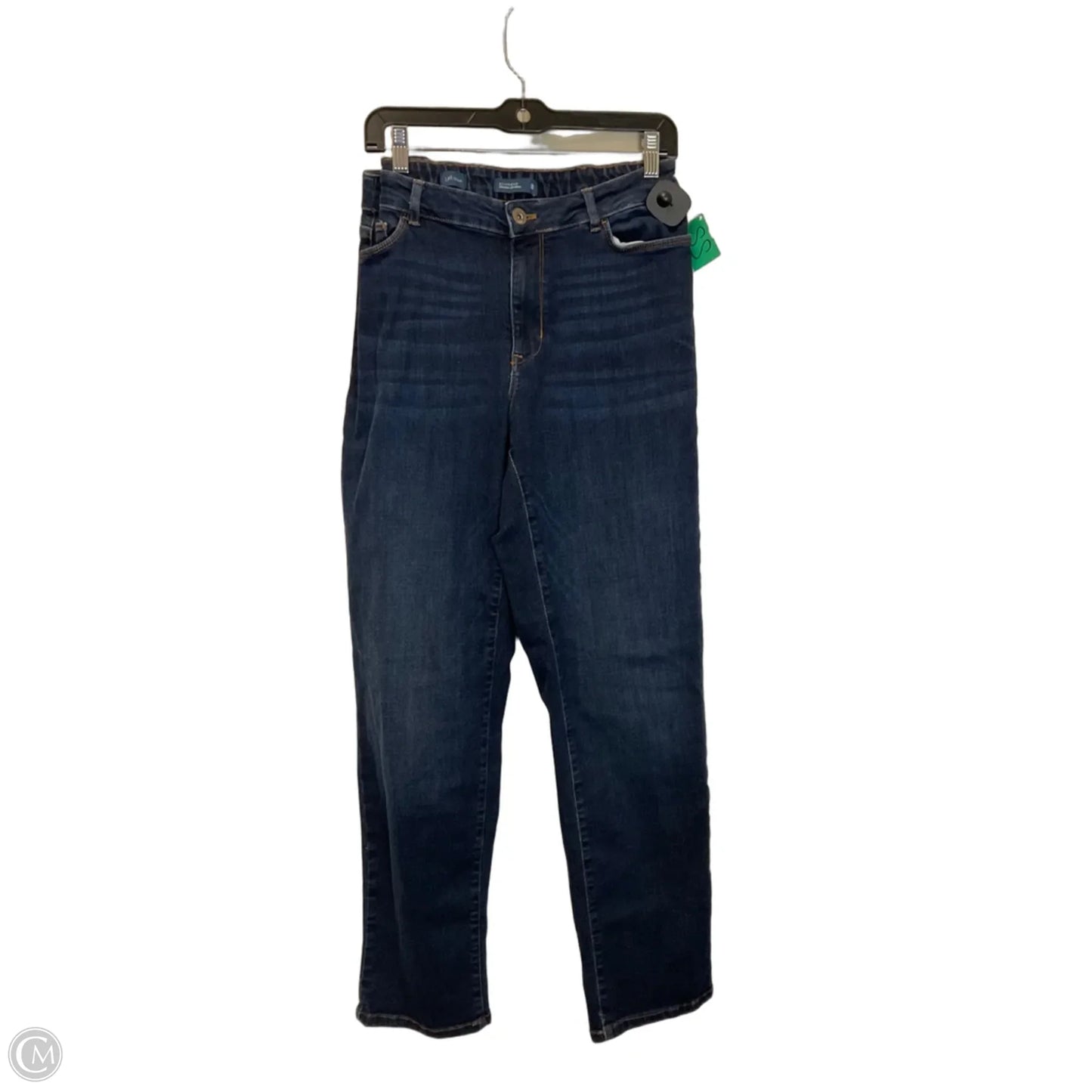 Jeans Straight By J. Jill In Blue Denim, Size: 8