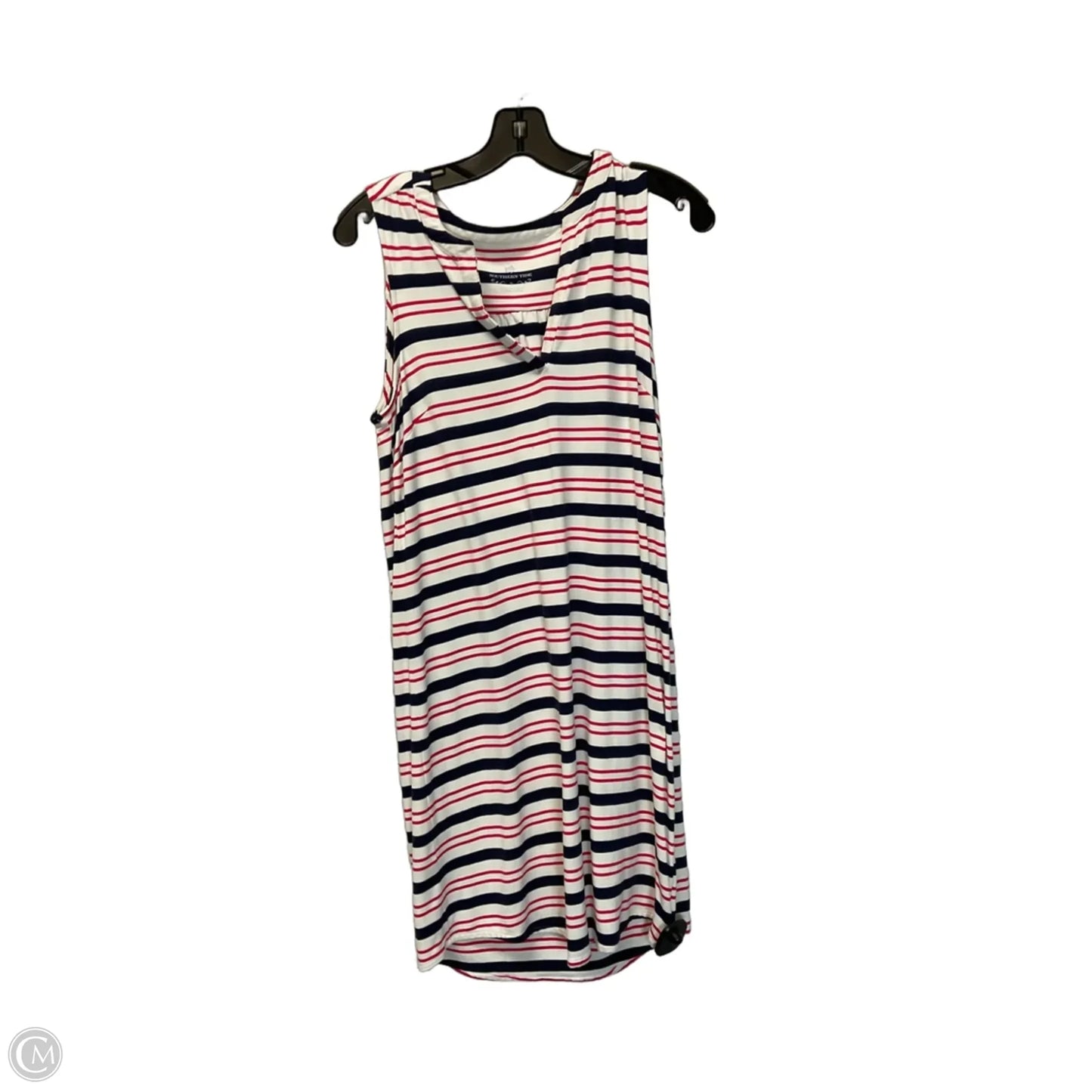 Dress Casual Midi By Southern Tide In Striped Pattern, Size: S