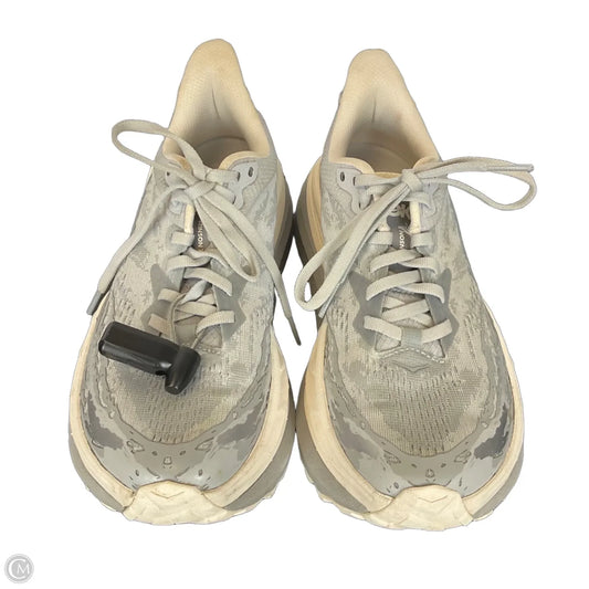 Shoes Athletic By Hoka In Grey, Size: 7